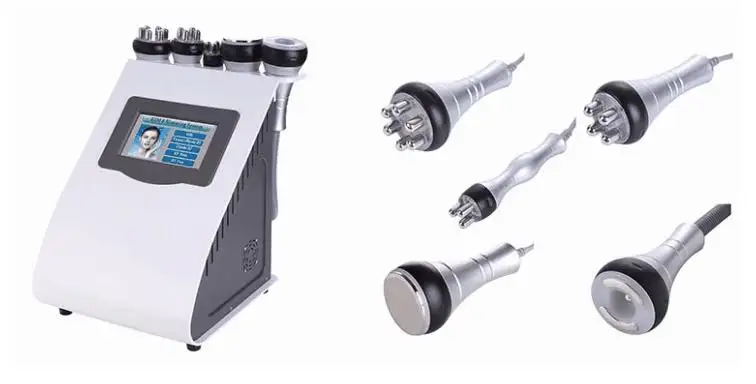 5 in 1 Vacuum 40K  RF Weight Loss slimming Beauty salon Equipment,