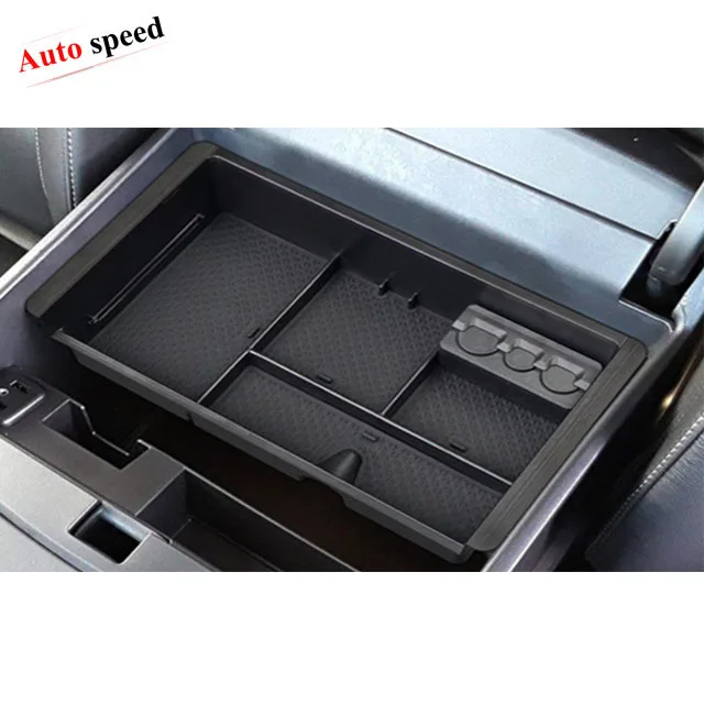 2014-2018 GMC Sierra Accessories Yukon/Chevy Tahoe Silverado Suburban Center Console Organizer Tray Armrest Secondary Storagebox