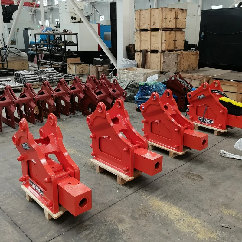 Factory direct shot excavator attachment hydraulic breaker tunnel excavation concrete demolition equipment suitable