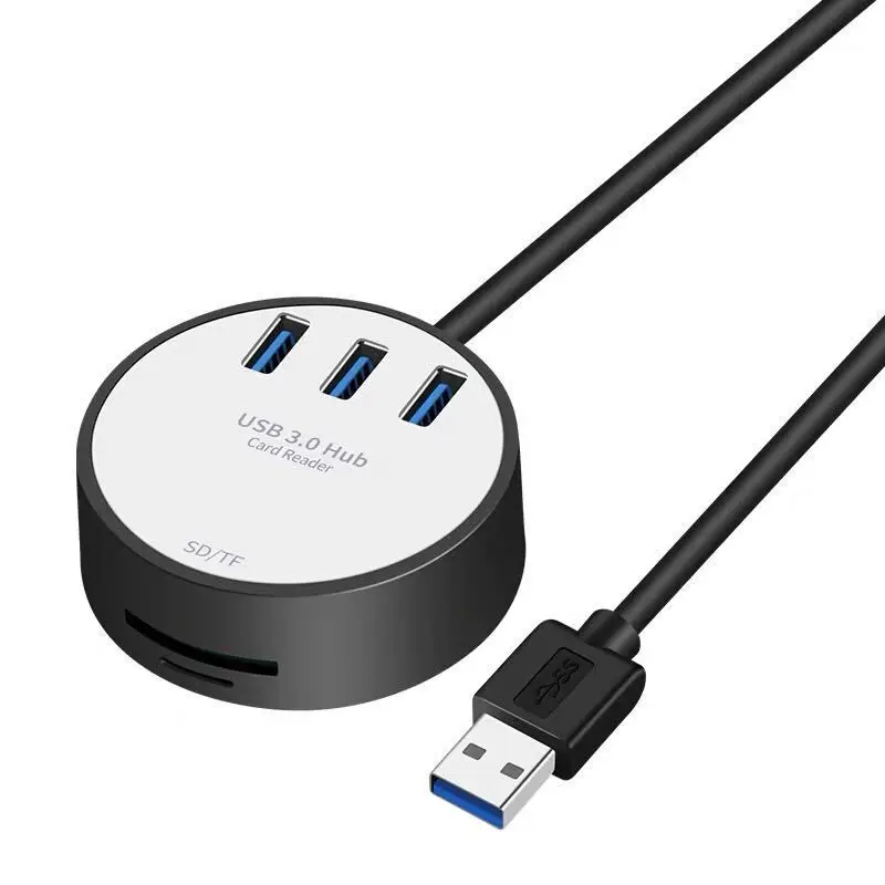 Usb Круглый концентратор с 3 usb 0 SD TF кардридер 5 в 1