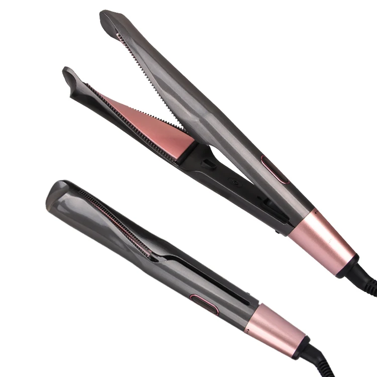 Wholesale Ceramic Flat Iron 2 in 1 Hair Straightener Curling Irons