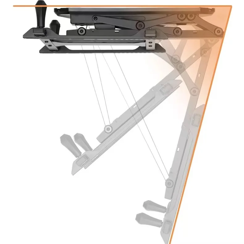 Tilt Available TV Ceiling Mount Full Motion Flip Down TV Ceiling Mount Pull Down TV Mount