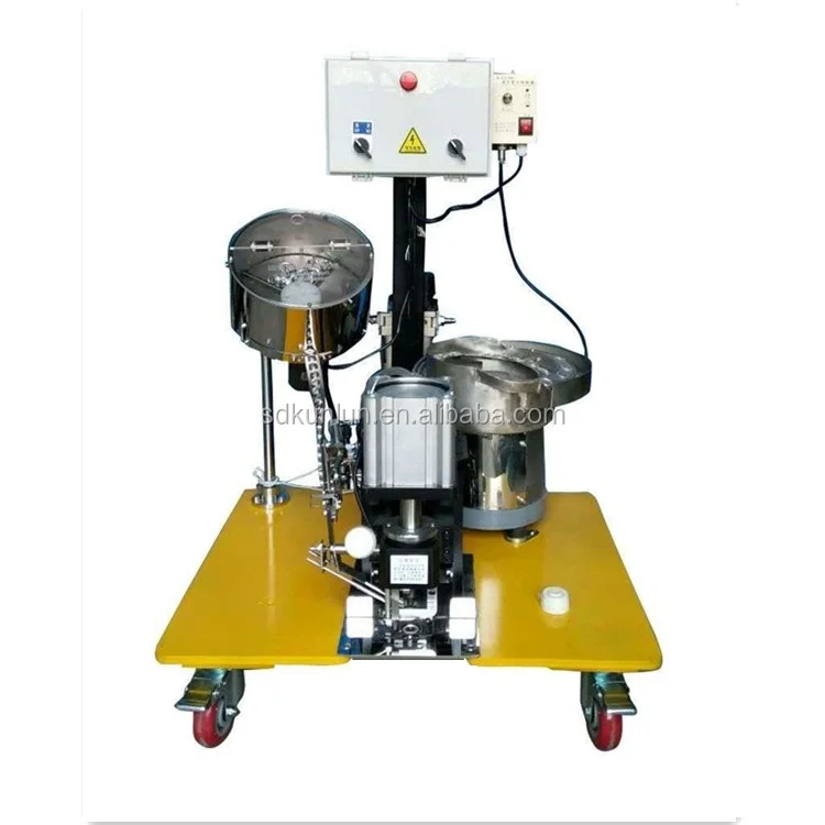 quickly work speed pe tarpaulin special use automatic eyelet making punching machine