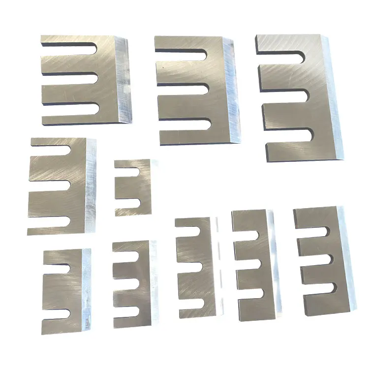 YI SHI Plastic glass bottle crusher blade metal shredder blades