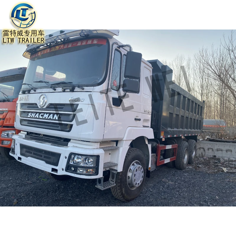 Шман Белый 10 колесных машин 380 л.с. евро 2 3 30 тонн 6x4 Высокое качество б/у самосвал для Кении