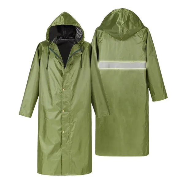 
Reflective Fashion Adults Custom Motorcycle Manufacturers Waterproof Rain Coat Raincoat for Men 