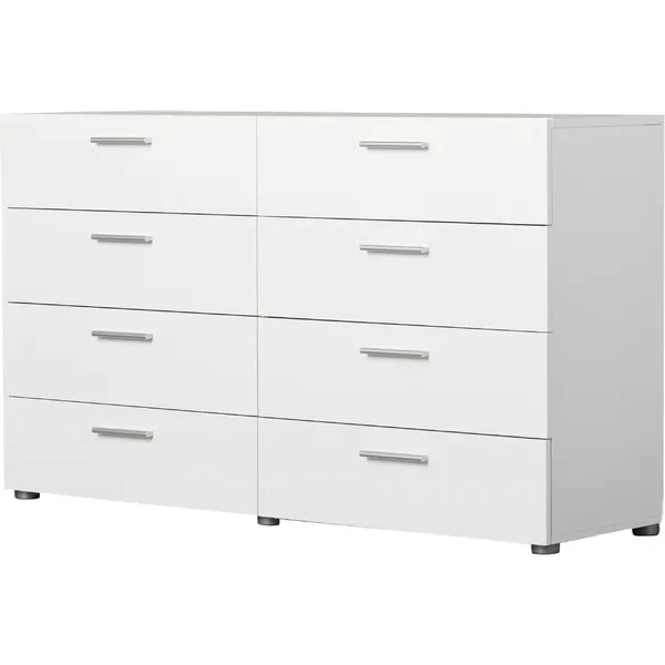 USA modern bedroom furniture popular white color storage 3/4/5/6/8/9 drawers chest of drawer dressers  of  cabinet manufacturer