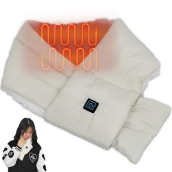 Зимний шарф с подогревом женский шарф с подогревом шарф с USB подогревом