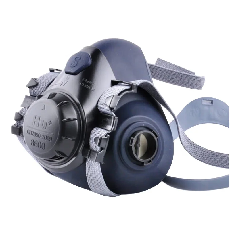 Silicone half mask protective organic gas spray welding pesticide protective mask