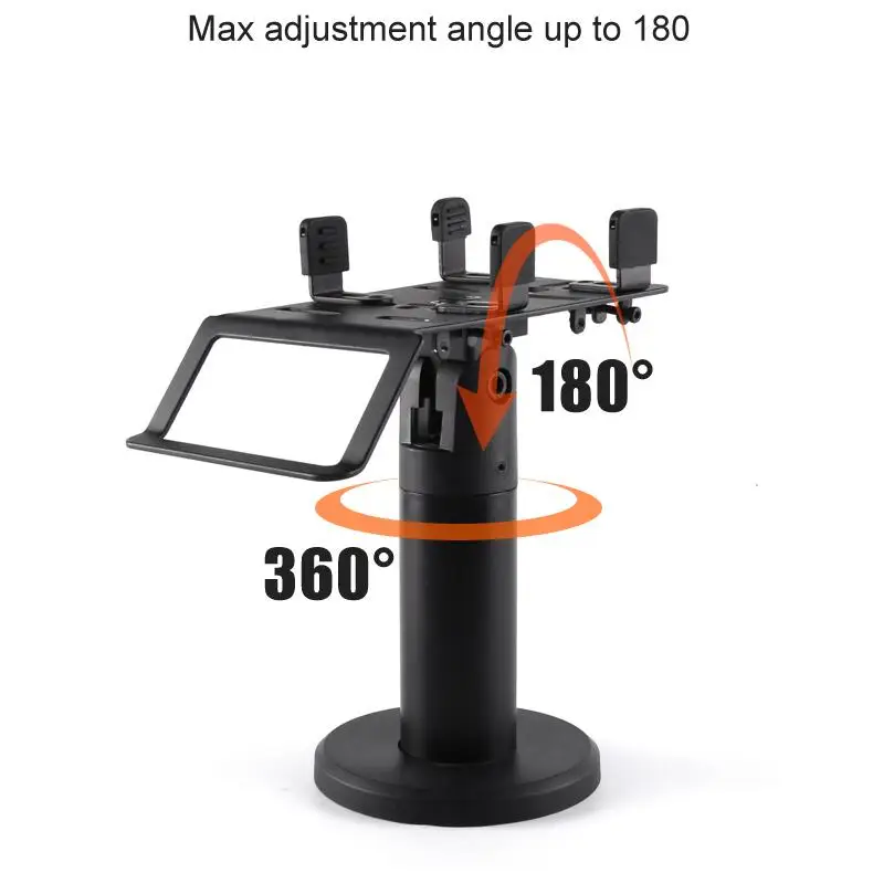  SETLCOM new pattern black swive pos stand metal universal terminal store credit card machine