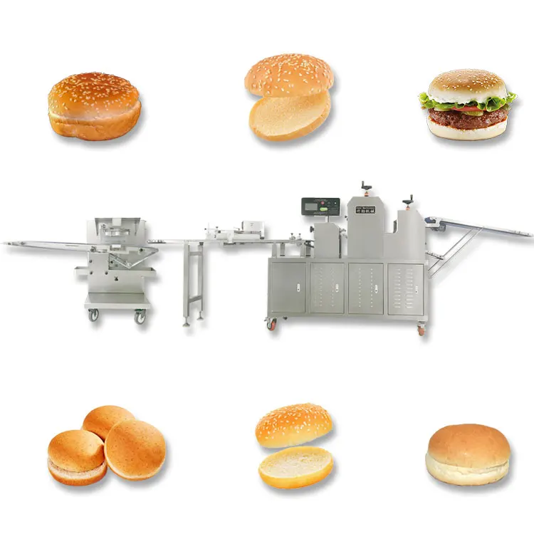 SY-860 burger bun production line bread making machine for sale