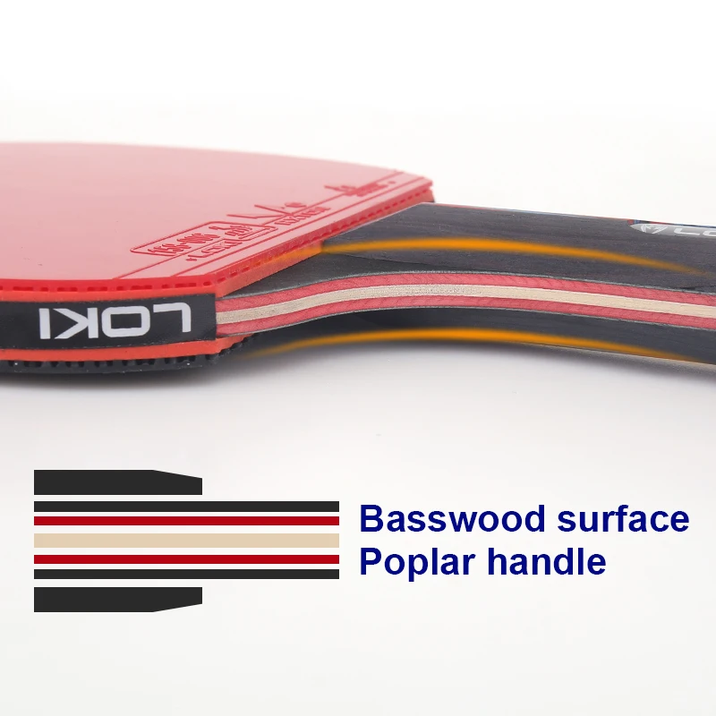 Спортивная ракетка для пинг-понга LOKI X3 из