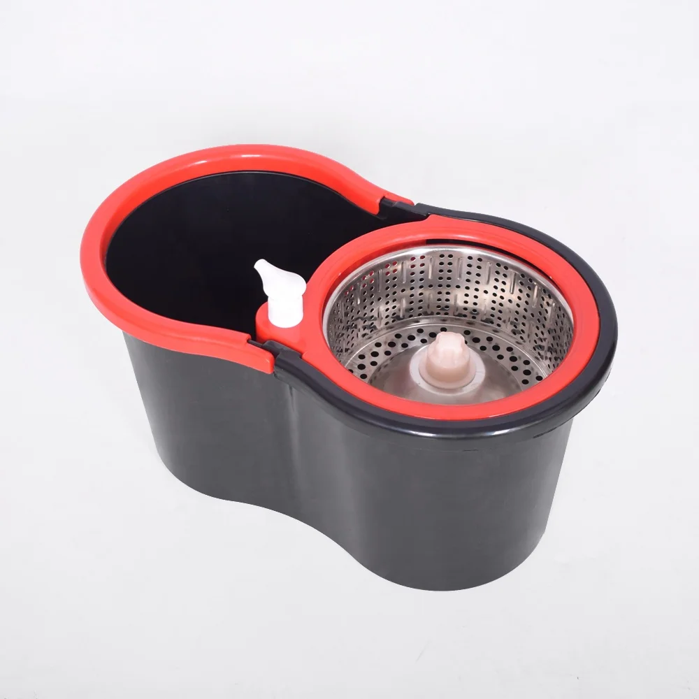 
360 Spin Flat Mop Home Spinning Floor Mop with Vertical Washing Bucket 