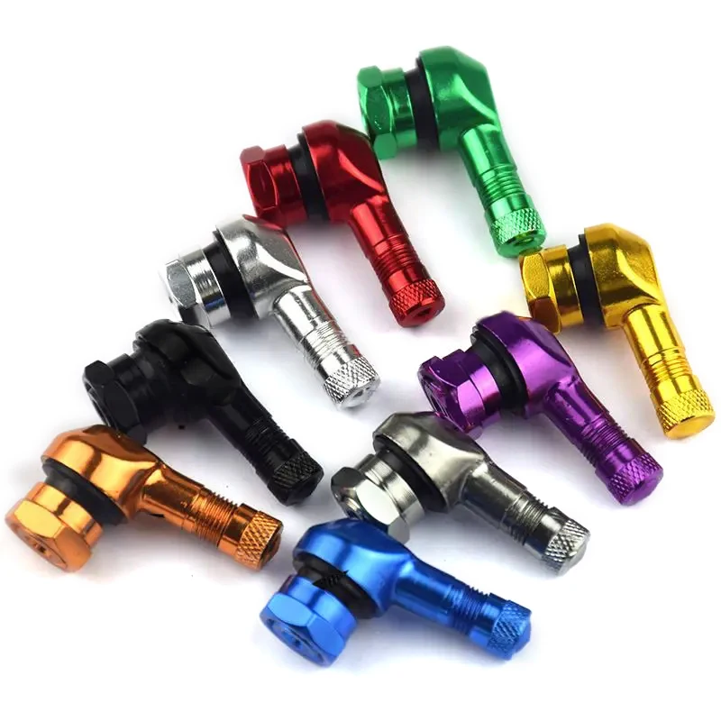 MAXFORD Motorcycle Electric Car Aluminum Alloy Valve Nozzle Vacuum Tire Valve Hub Valve Right Angle Nozzle