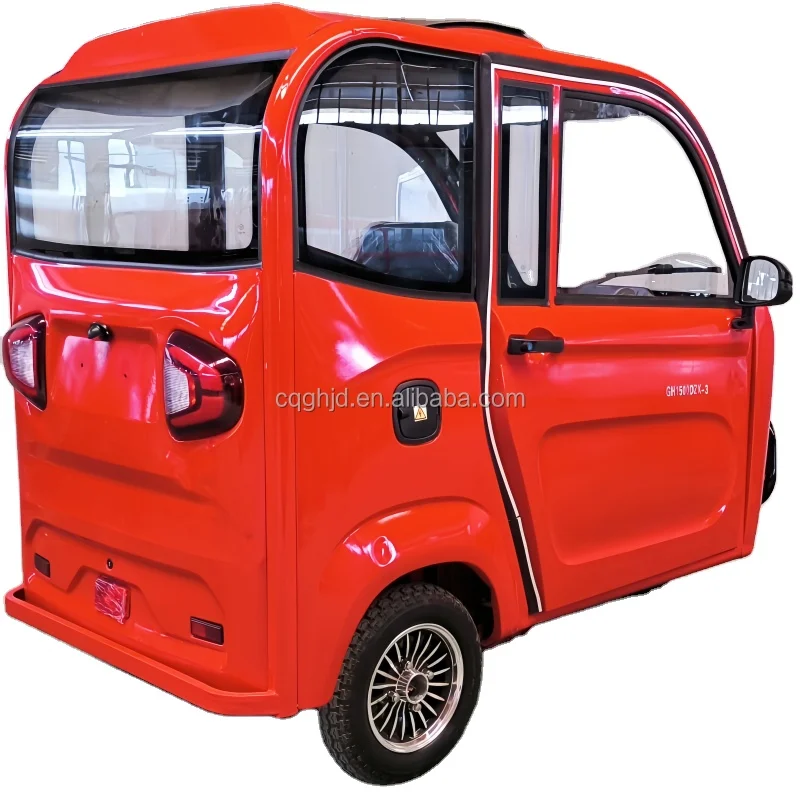 Мини-такси Tuk пассажирский электромобиль завод три колеса Bajaj мотоцикл рикша Электрический трехколесный велосипед