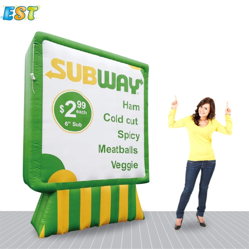 High Quality Inflatable Billboard Giant Inflatable Advertising Sign Inflatable Display For Promotion Event