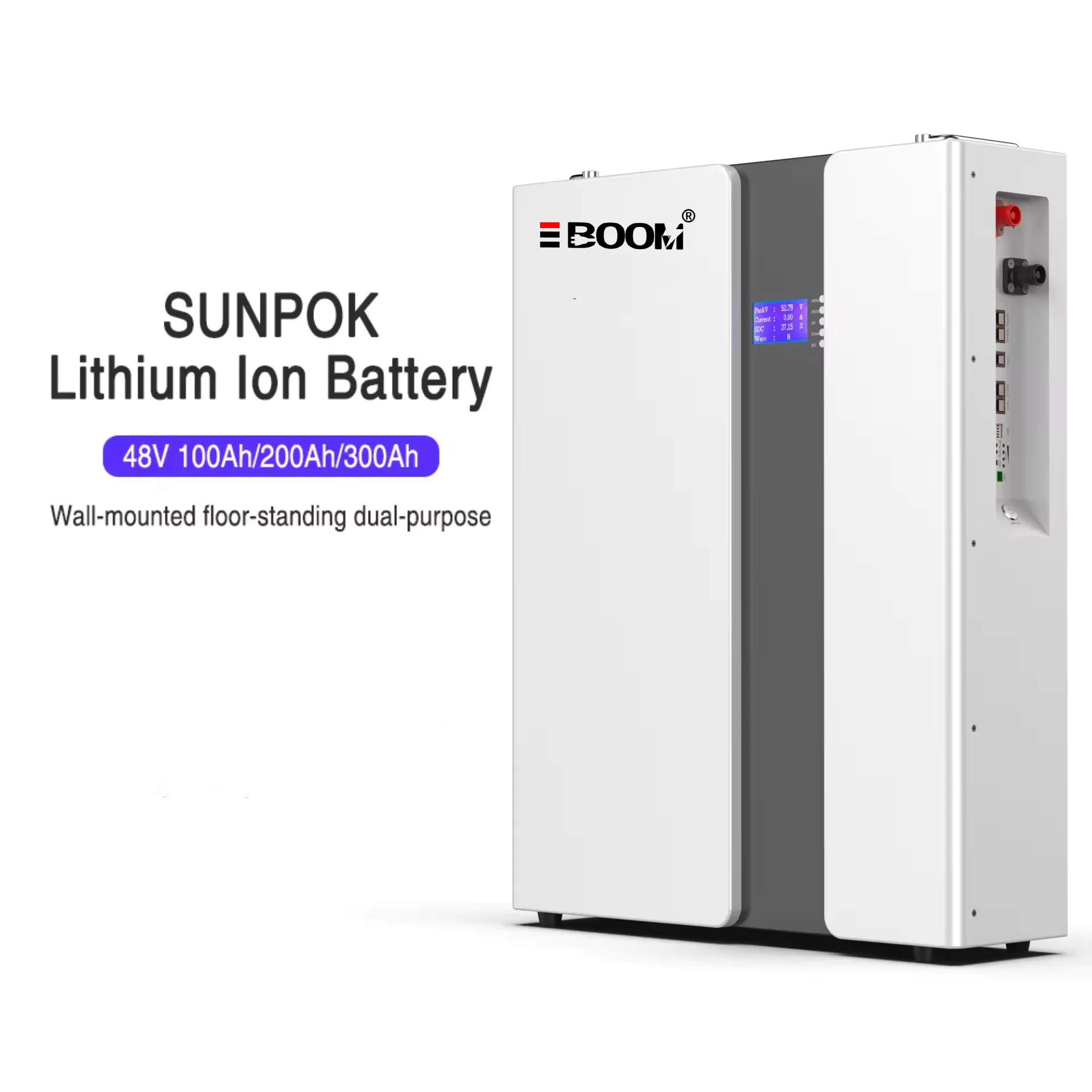 Solaire 48V 24V 200Ah 5KW 10KW 15KW для домашнего хранения энергии литий-ионный аккумулятор 10 лет гарантии с BMS