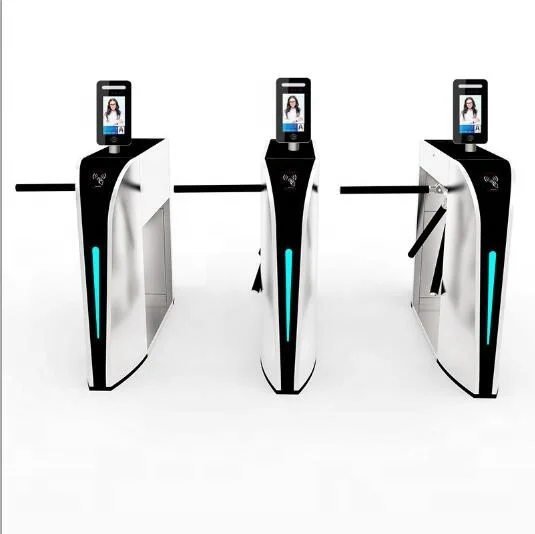 
High Quality Full Automatic Facial Recognition Measuring Device Access Control Solution Tripod Turnstile Gates 