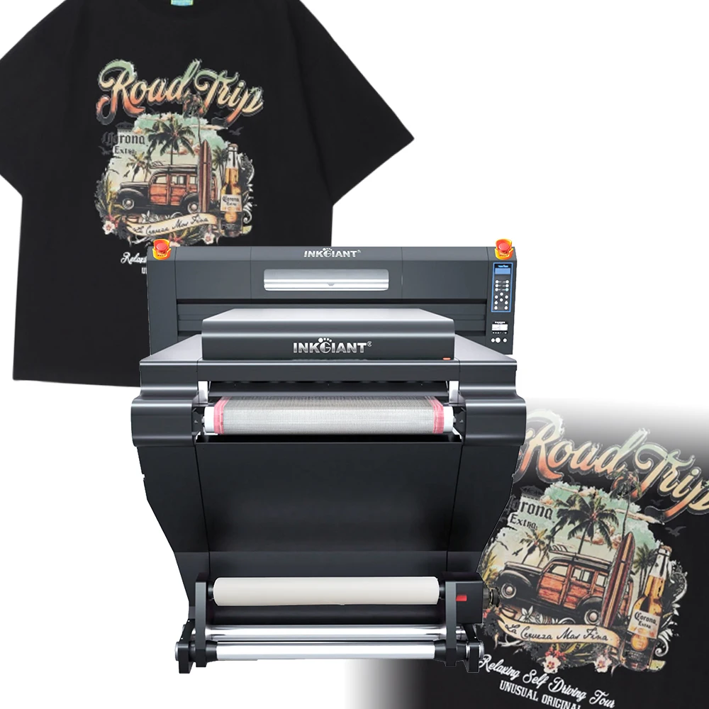 Inkjet 60cm dtf printers with four I3200 print heads for many different materials