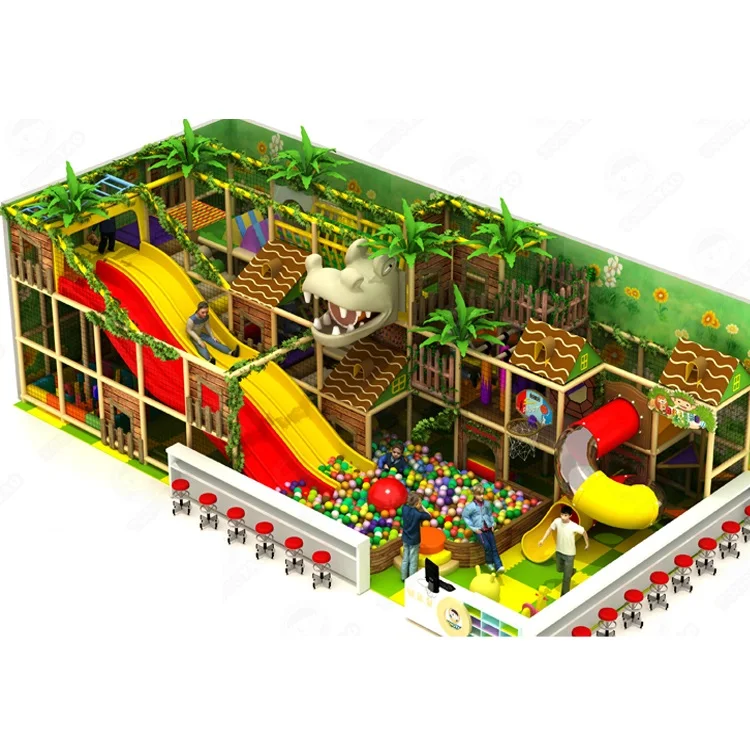 Free Customer Design Children Jungle Dinosaur Theme Playground Inflatable Naughty Castle For Kids