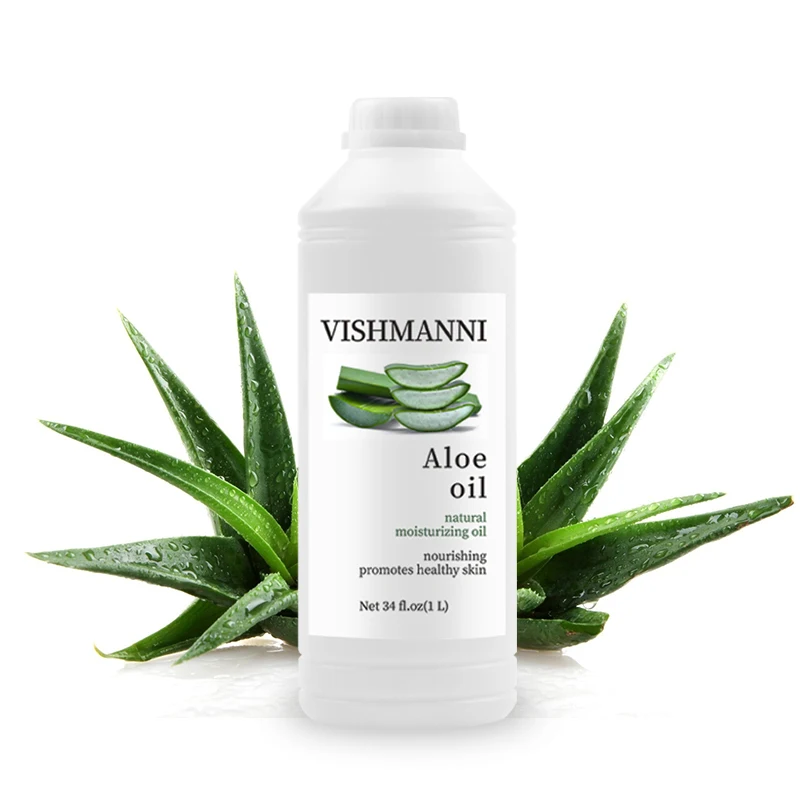 Bulk sale natural organic Aloe vera oil carrier oil For Cosmetics ingredients