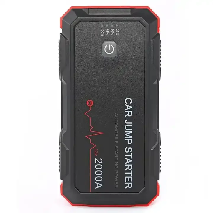 Portable Charger Car Jump Start Device Emergency 20000MAH Power Bank Boost Car Starter Ground Compressor With USB Port LED Light