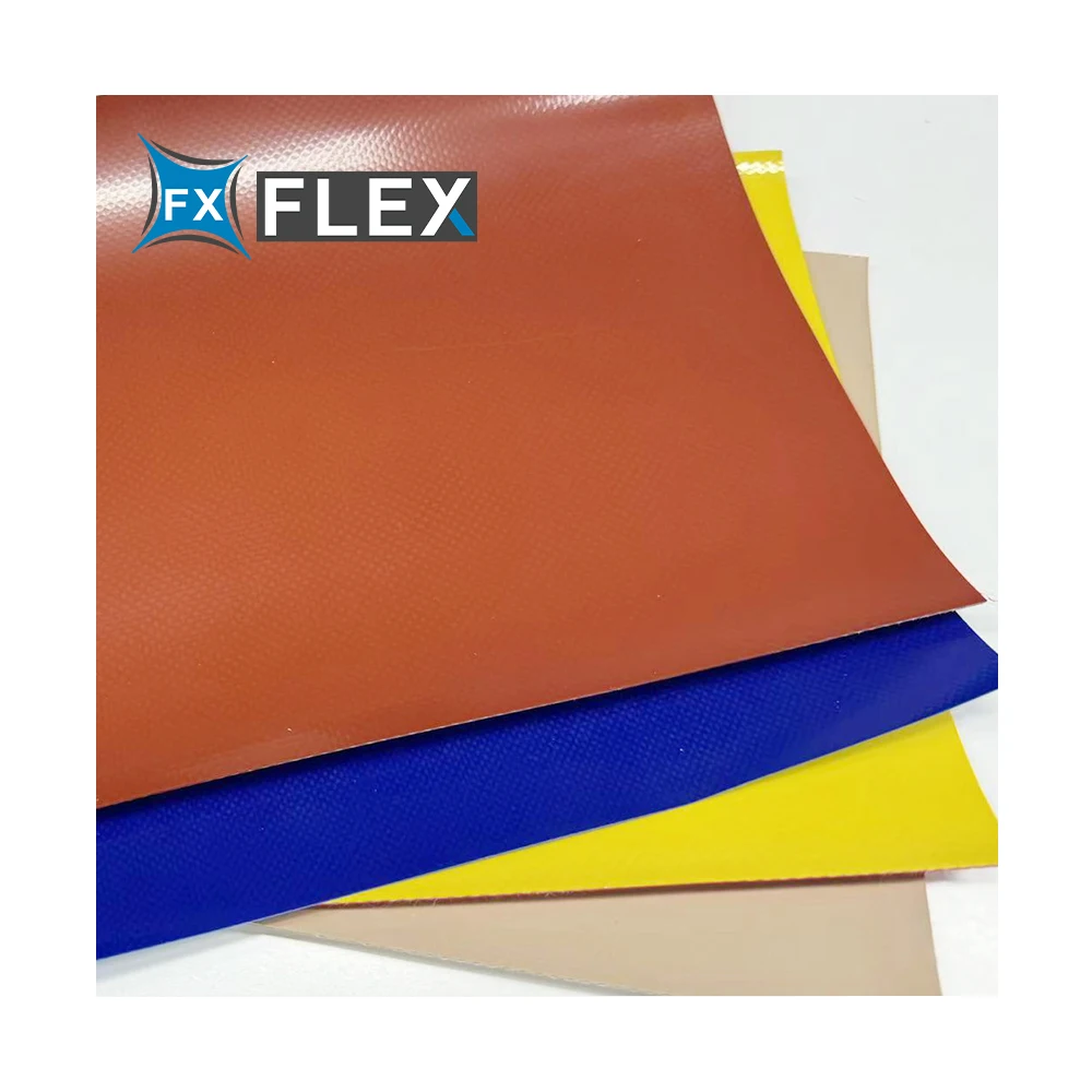 FLFX Good Price 500Gsm Pvc Tarpaulin 500Gsm Pvc Tarpaulin Factory Pvc Vinyl Tarp For Truck Cover