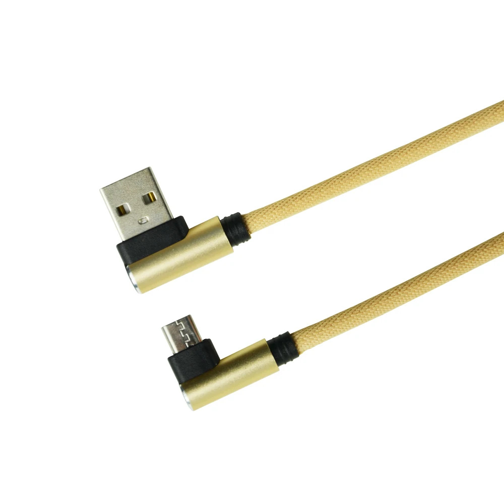 SIPU 2019 новый быстрый зарядный 90 градусов Micro USB Type C Дата-кабель для зарядки