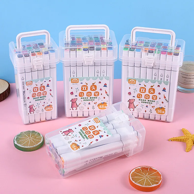 Best Price Brush Tip Marker Sketch Color Sketching Non Toxic Ink Dual Maker Pen Marker Pen