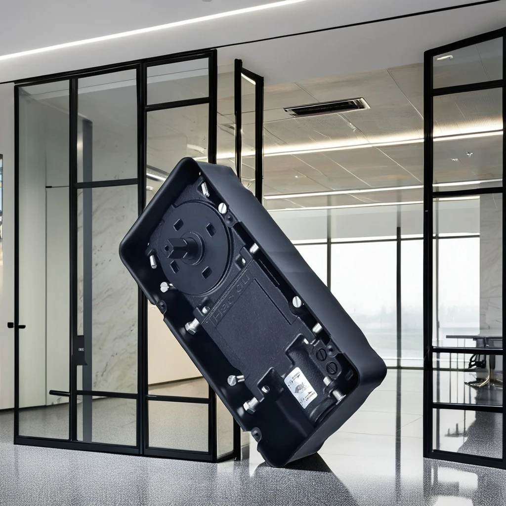High Quality Glass Door Hardware Conceal Installation Floor Spring Floor Hinge Hold Open Floor Spring for Glass Door