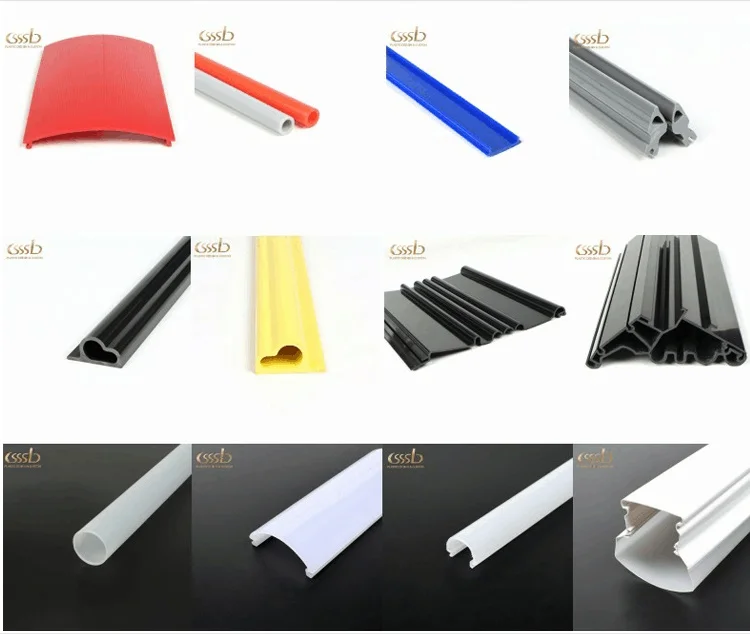 Wiring duct cable trimspvc edge abs pp hdpe trunking pvc upvc inward tilt and turn corner plastic extrusion profile