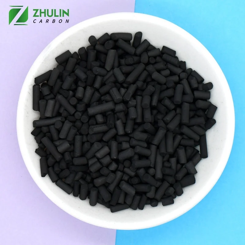 3mm 4mm Factory Price Columnar Active Charcoal Bulk Coal Pellet Activated Carbon