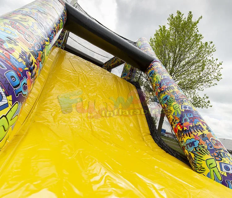 Гигантский открытый карнавал детская игровая площадка батут конструкция надувной прыгающий домик надувная препятствия