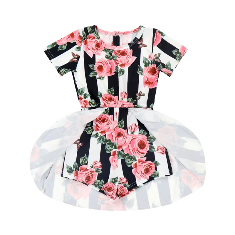 Yiwu Yiyuan Garment customized Logo acceptable sleeping dresses for girls of 6-14 years wedding clothing girl dress 4-5 years