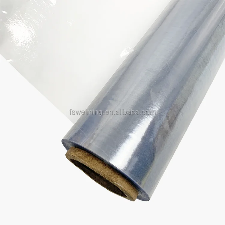 PVC Film Manufacturer Customized Normal Clear PVC Film With Powder For Packing And Stationery