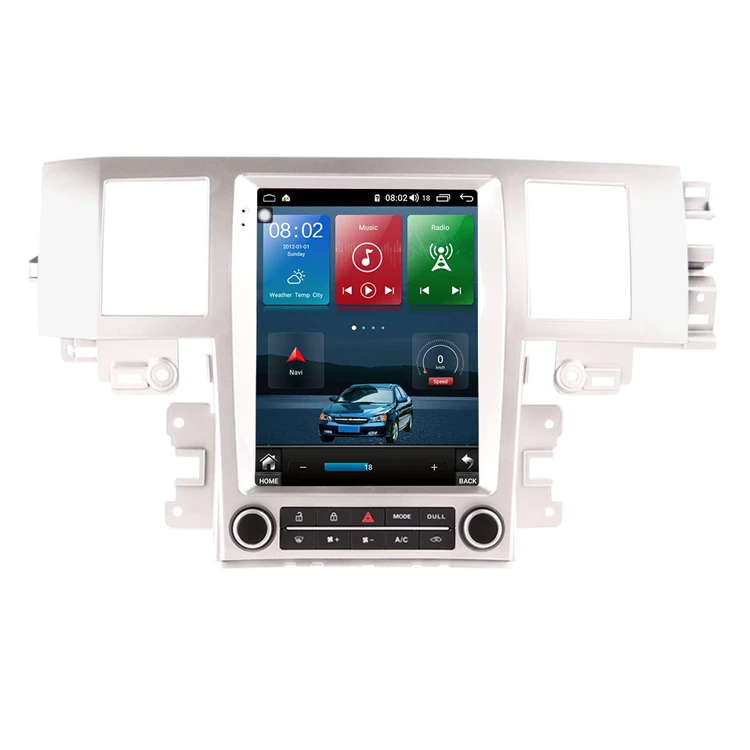 Newnavi For Jaguar XF 2004-2015 Tesla Style IPS Screen Car FM Radio Multimedia Video Player Navigation GPS Android 11