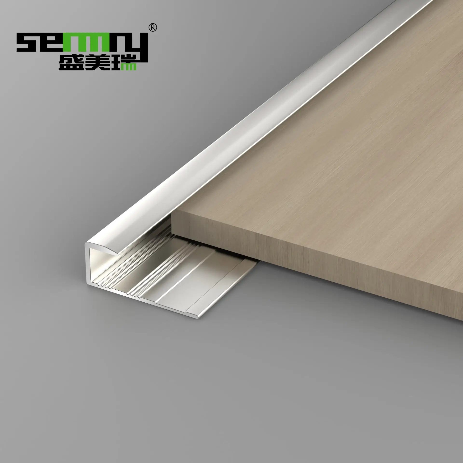 Hot Decoration Profile Aluminum Tile Trim For wall decoration in office buildings Aluminum Porcelain Tile Edge