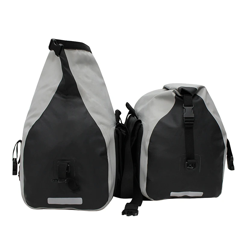 Customized travel outdoor motor cycle accessories motorcycle saddle bags hiking larger acpacity motorcycle side saddle trunk bag