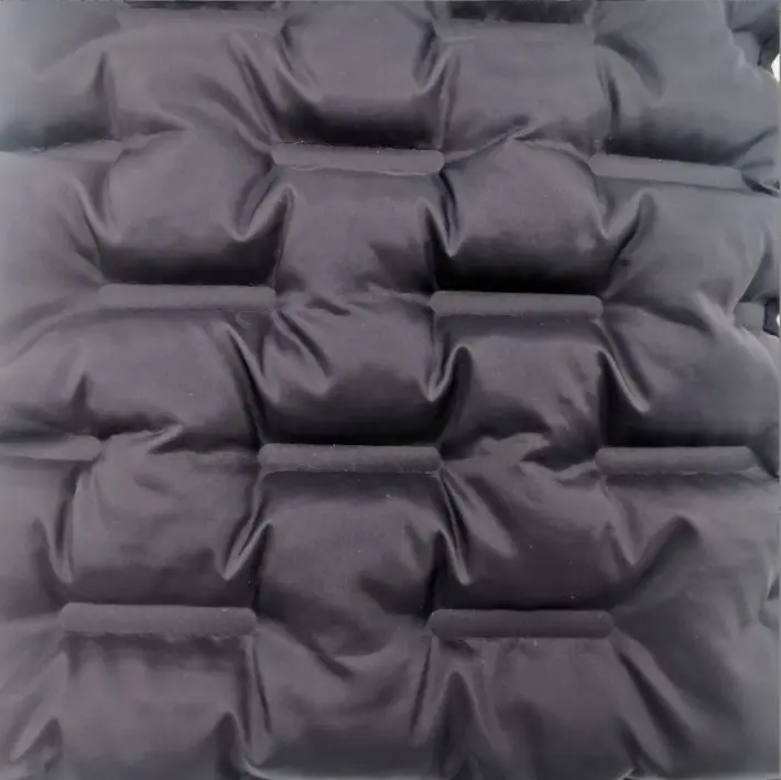 Seamless Emboss Channel Fabric 100% Nylon 20D Tissue Taffeta Double Layer Fabrics For Winter Down Jacket