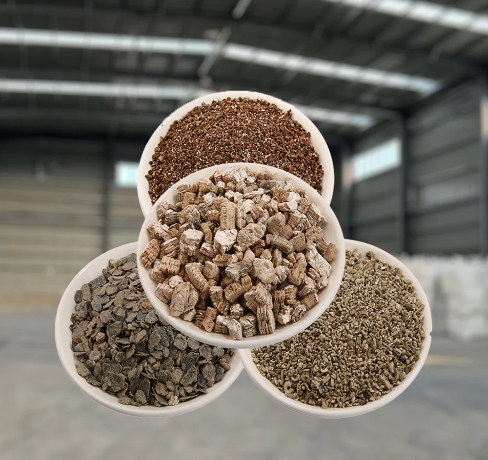 1-3mm 2-4mm 3-6mm 4-8mm expanded vermiculite for cuttage gardening soilless culture best price