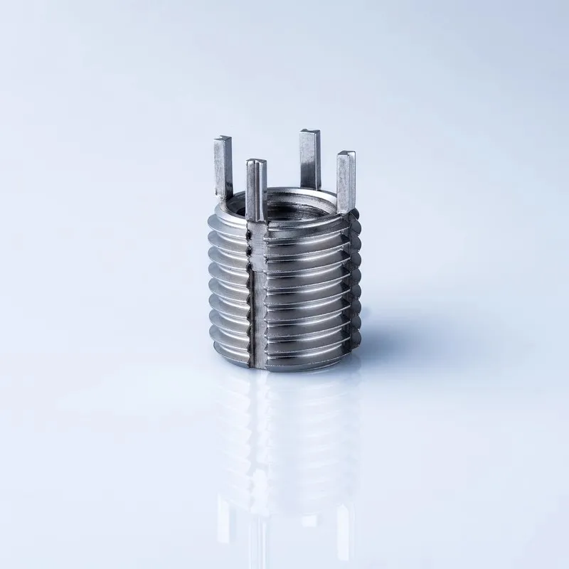 Heavy Duty Industrial Style Machine Parts 303 Stainless Steel Sturdy Material Fasteners Thread Inserts With Four Pins
