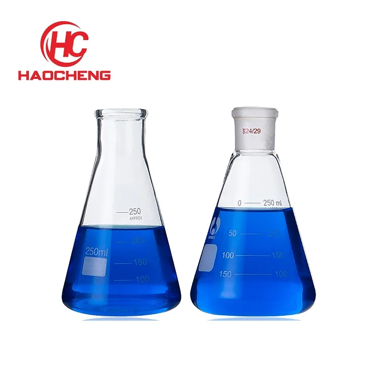 Promotional 1000ml heat resistant conical flask erlenmeyer flask