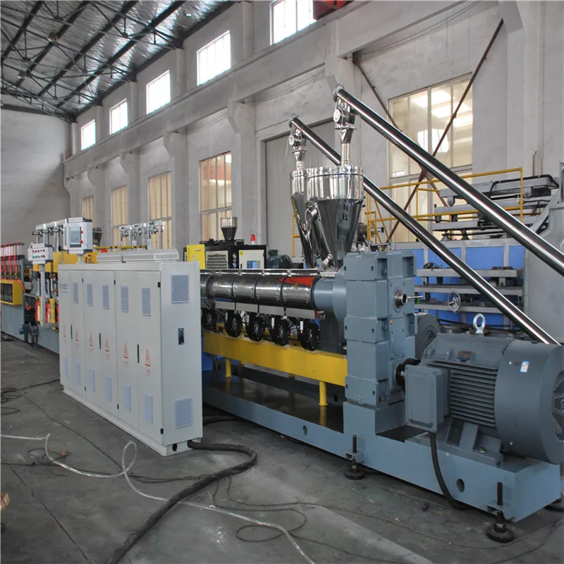 Plastic pp hollow building construction shuttering formwork plywood extrusion machine line