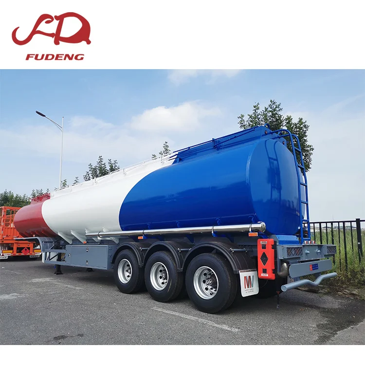 Trii axles Petrol Oil tank Fuel Tanker semi trailer 300000 400000 45000 600000 liters aluminum Gasoline transport for sale