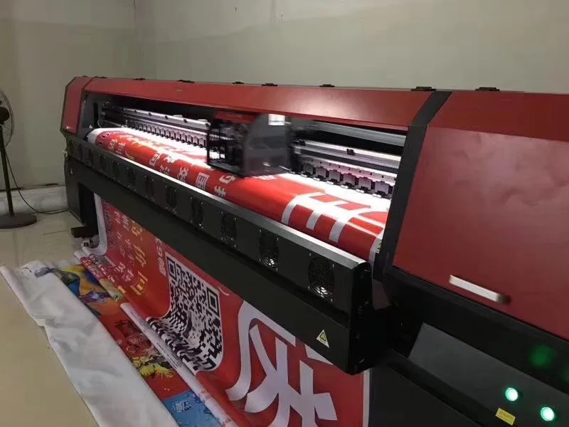 Mimage 3.2m 10ft large format printer fast speed 512i pvc banner tarpaulin printing machine