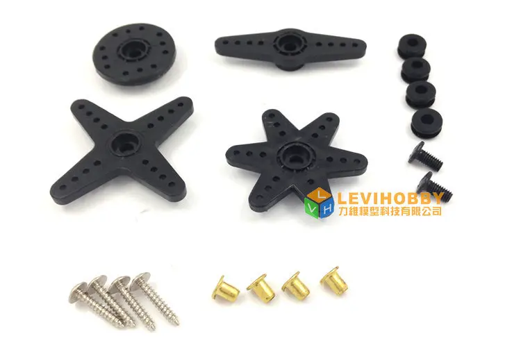 LEVI HOBBY  360 degree 12kg torque servo for Helicopter Ball Bearing MG996R servo metal gears Digital 10kg torque servo