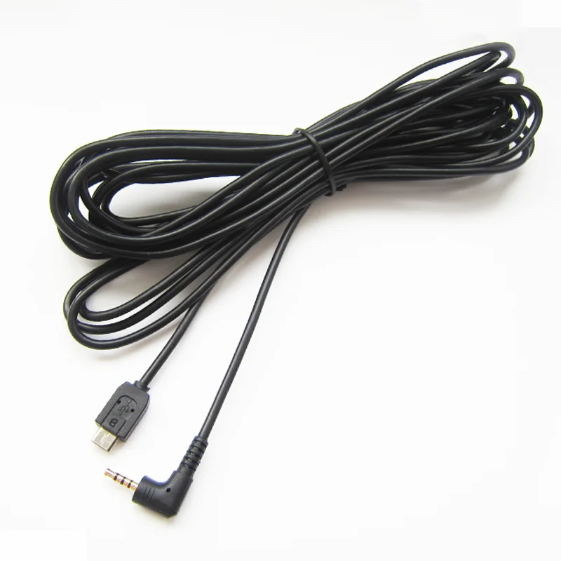 Jack Right Angle Stereo to Micro B USB 5P AUX Kabel Custom Cable Android Stereo 2.5MM 4 Poles/customized Rohs