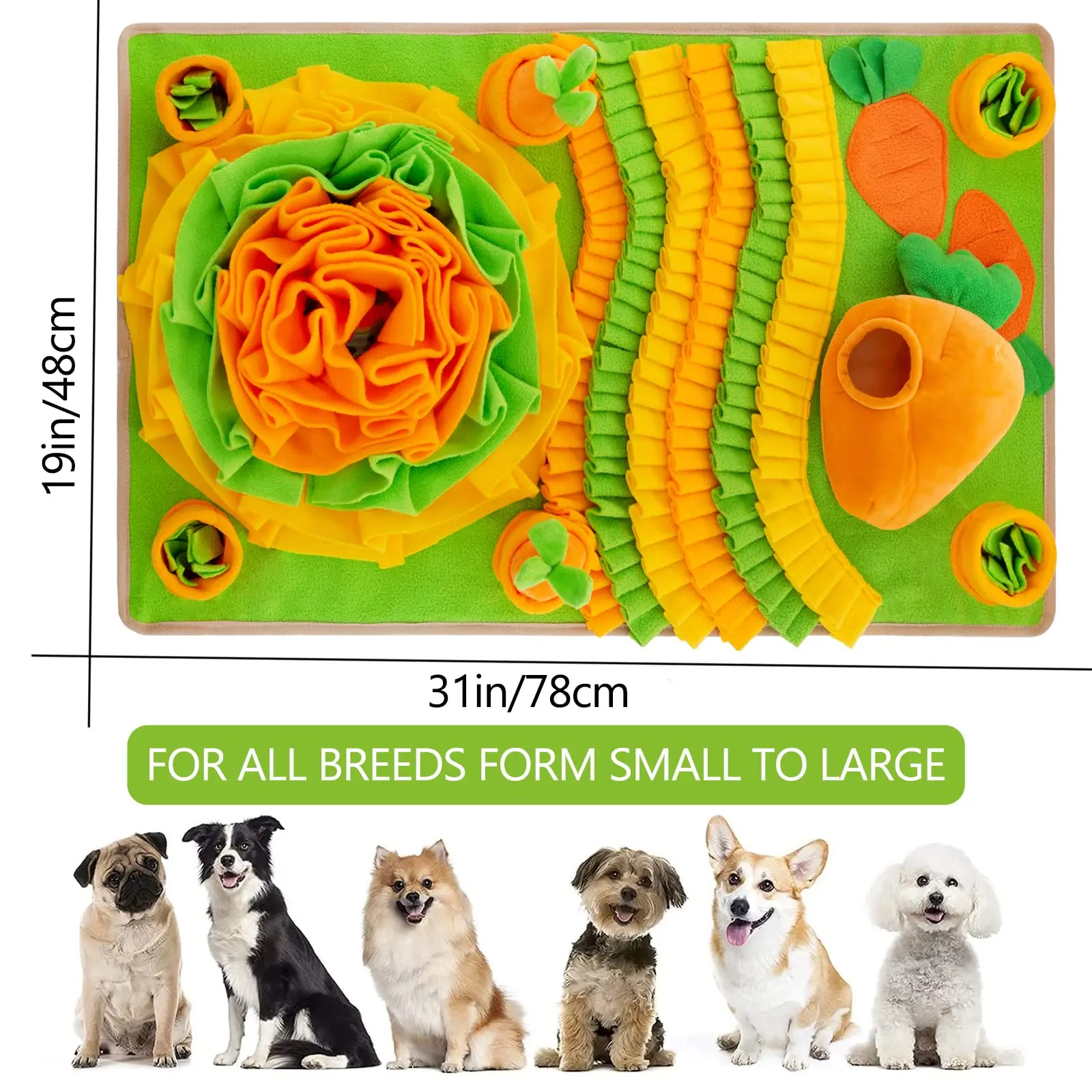 Amazon Hot Sale Interactive Feeding Game Products Pet Dog Nose Pad Apply to Olfactory Exercise of Cats and Dogs