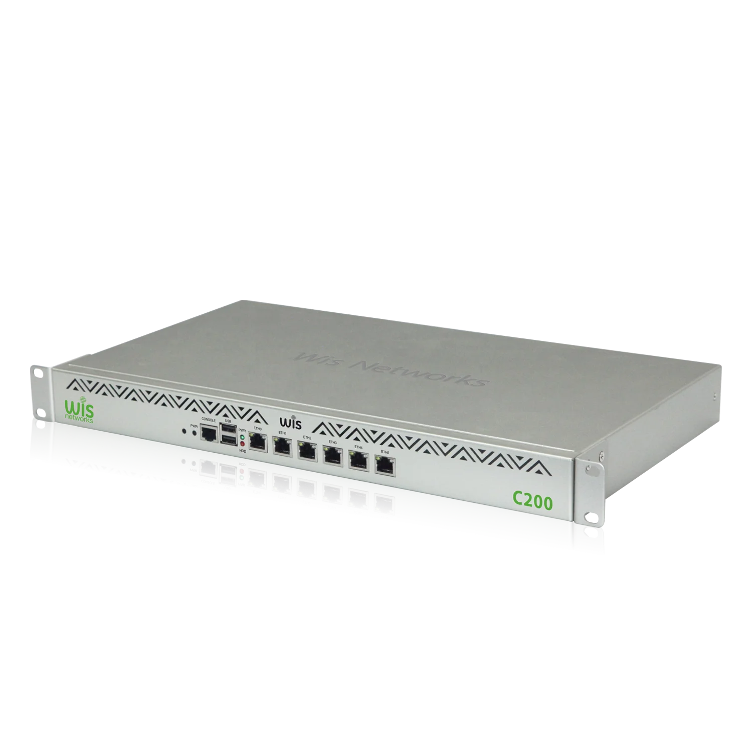 Контроллер точки доступа WIS C200 6 гигабитных RJ45 1 комбинированный порт 2 USB 0 unifi контроллер