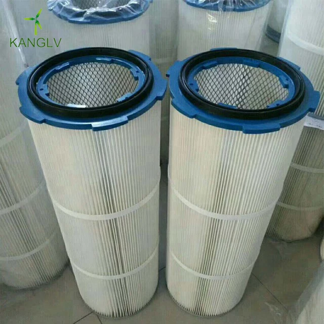 Заводская прямая промышленная воздушная Порошковая пылеулавливающая огнестойкая пылеулавливающая фильтрующая картридж пылеулавливающий фильтр для дробеструйной машины